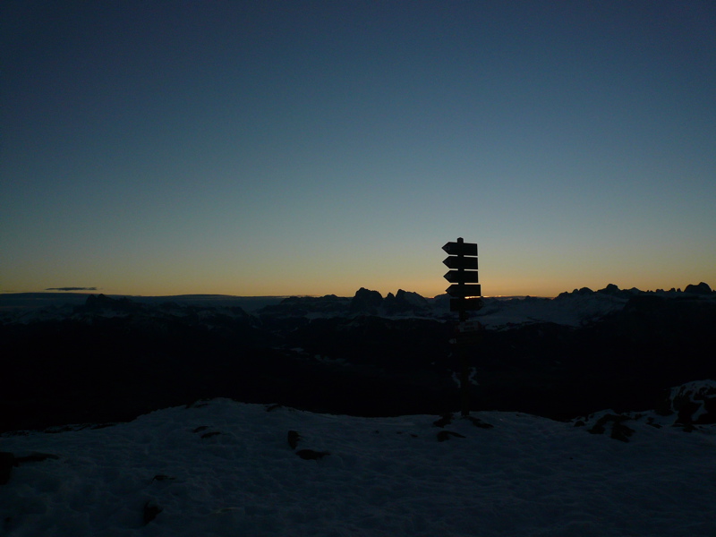 Sonnenaufgang Rittner Horn (Wieder mal ;)