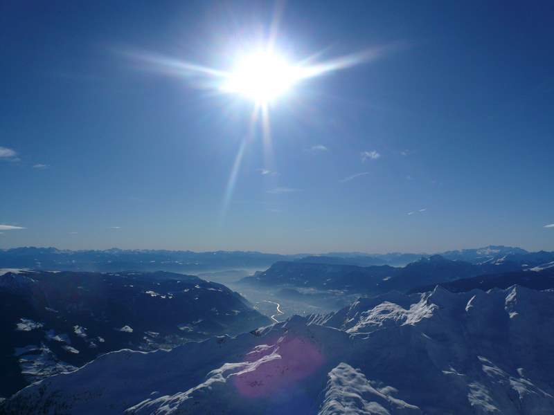 Toller Blick übers Etschtal Toller Blick übers Etschtal