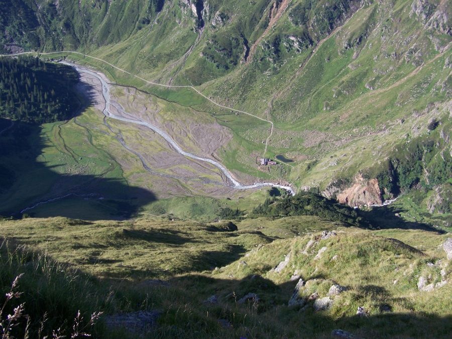 Aglsbodenalm von weiter oben Aglsbodenalm von weiter oben
