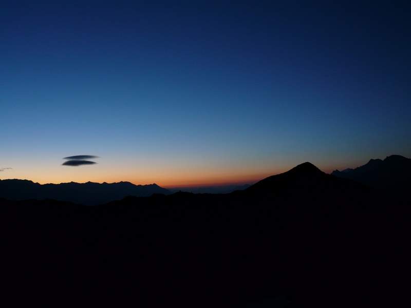 Sonnenaufgang Chavalatsch (2764m)