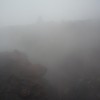 Gipfel - Nebel und Schwefelrauch
