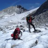 Der Gletscher unter dem Hochflachkofel