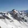 Gegenüber meine gestrige Skitour, die Peilspitze 2393m