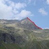 Die L. Rötelspitze mit Aufstieg vom Halsljoch