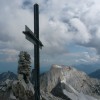 Gipfelkreuz und Lodner Gipfelkreuz und Lodner